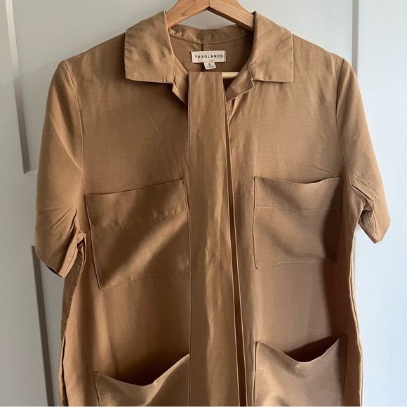 Tradlands Finn Jumpsuit, Sand, Size Small - Picture 13 of 14